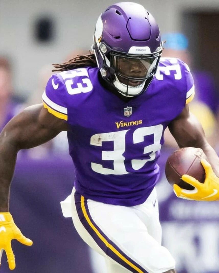 Dalvin Cook Keychain Minnesota Vikings Picture Nfl Football Running