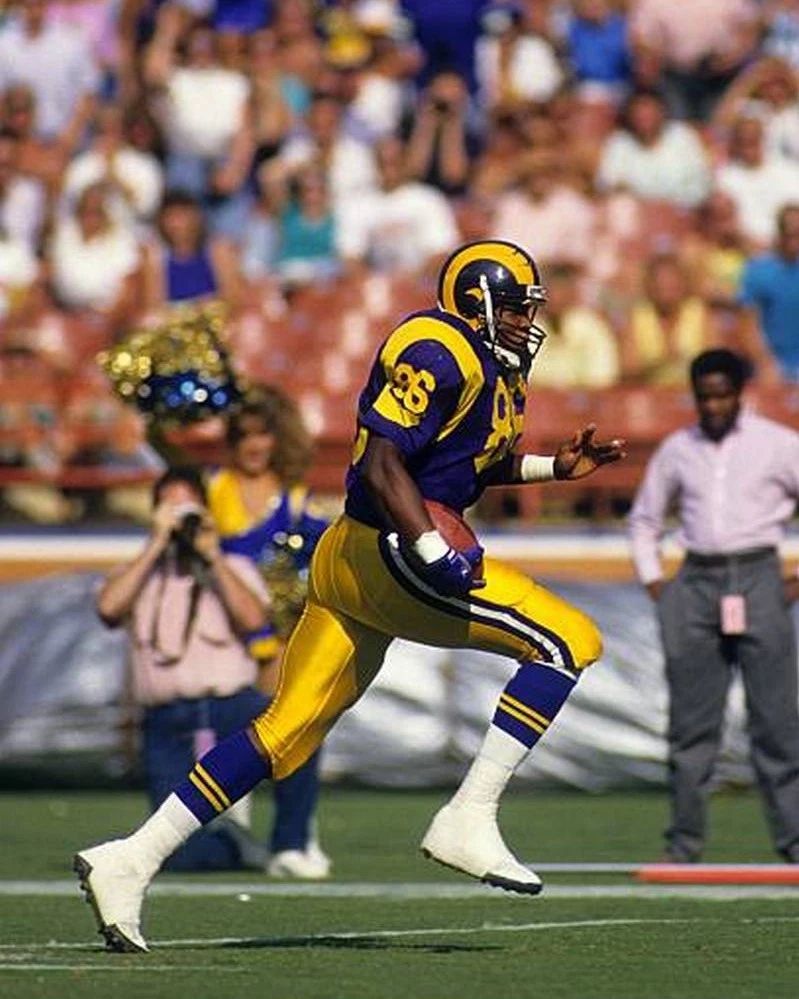 Damone Johnson Keychain Los Angeles Rams La Football Picture Nfl