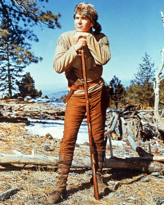 Daniel Boone Keychain Tv Cowboy Western Picture Fess Parker