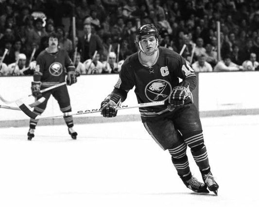 Danny Gare Magnet Hockey Buffalo Sabres Nhl Picture Action Bw