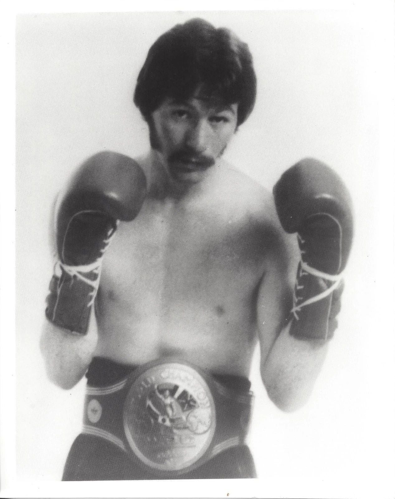 Danny Little Red Lopez Keychain Boxing Picture Close Up