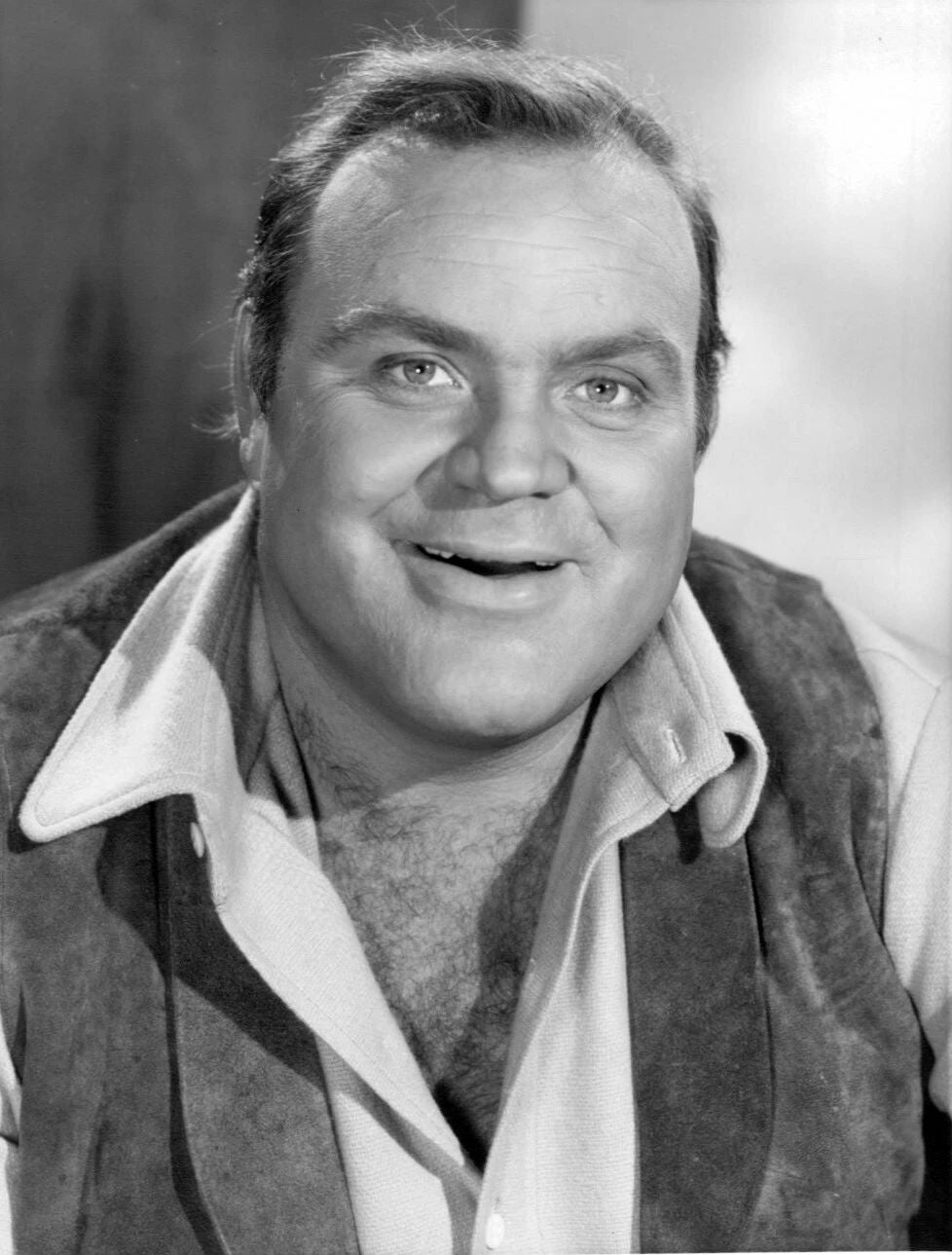 Dan Blocker As Hoss Cartwright Tv Show Bonanza Magnet Picture Reprint