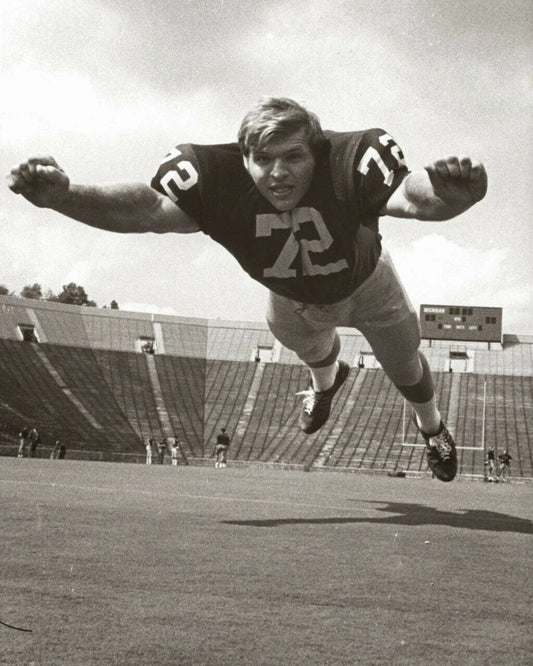 Dan Dierdorf Magnet Michigan Wolverines Picture Ncaa Football
