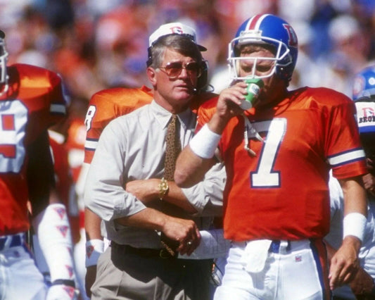 Dan Reeves & John Elway Photo Denver Broncos Picture Nfl Football