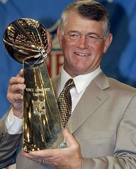 Dan Reeves Magnet Denver Broncos Picture Nfl Football With Trophy