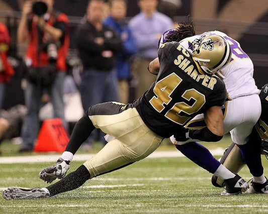 Darren Sharper Keychain New Orleans Saints Picture Nfl Football Vs Vikings