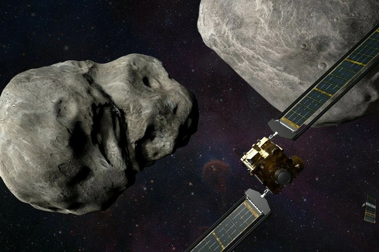 Dart Double Asteroid Redirection Test Nasa Space Craft Poster Photo