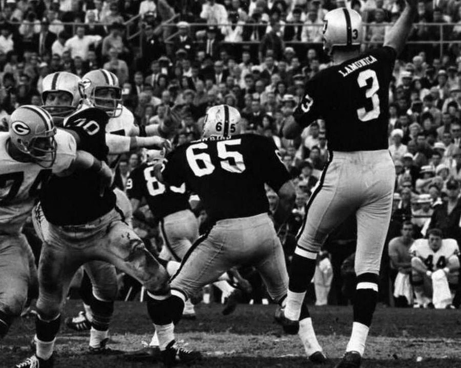Daryle Lamonica & Wayne Hawkins Keychain Oakland Raiders Picture Nfl Football
