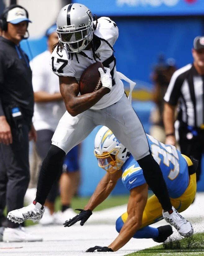 Davante Adams Keychain Las Vegas Oakland Raiders Picture Nfl Vs Chargers