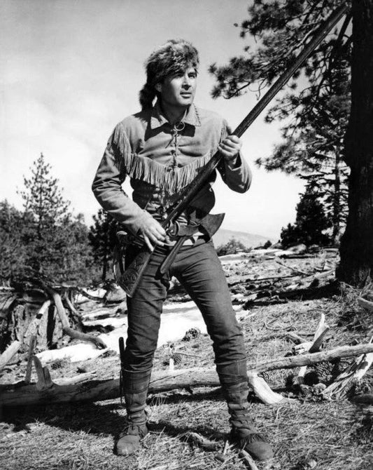 Davey Crockett Keychain Tv Picture Cowboy Western