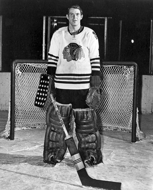 Dave Dryden Keychain Hockey Chicago Blackhawks Picture Nhl