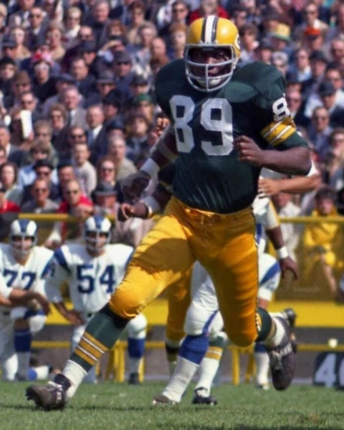 Dave Robinson Magnet Green Bay Packers Picture Football Nfl Vs Rams