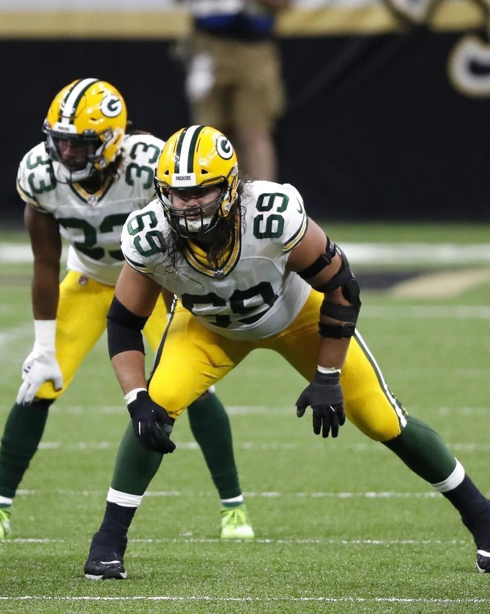 David Bakhtiari Magnet Green Bay Packers Picture Nfl Football Action