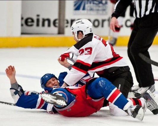 David Clarkson Sean Avery Fight Magnet Hockey Ny Rangers Devils Picture Nhl