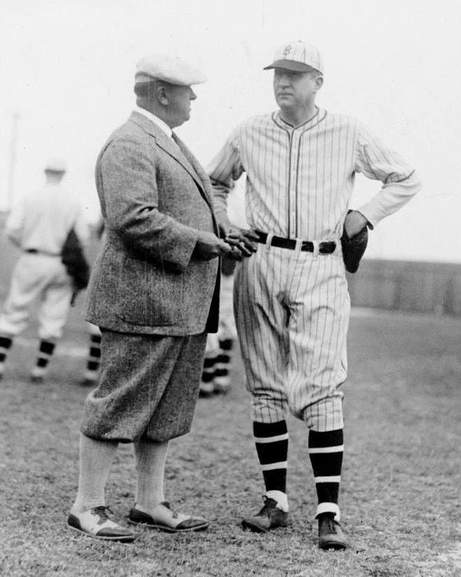 Dazzy Vance & Wilbert Robinson Magnet Brooklyn Dodgers Mlb Baseball Picture
