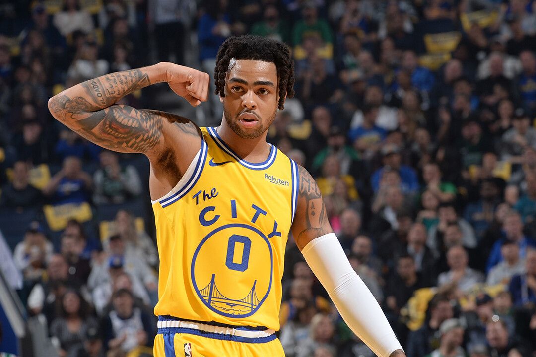 Dangelo Russell Golden State Basketball Jigsaw Puzzle
