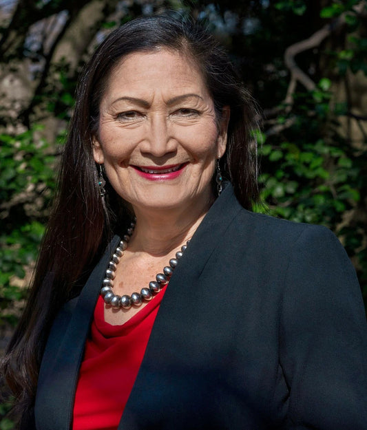 Deb Haaland Magnet Picture Magnet Banner Print Interior Secretary Portrait