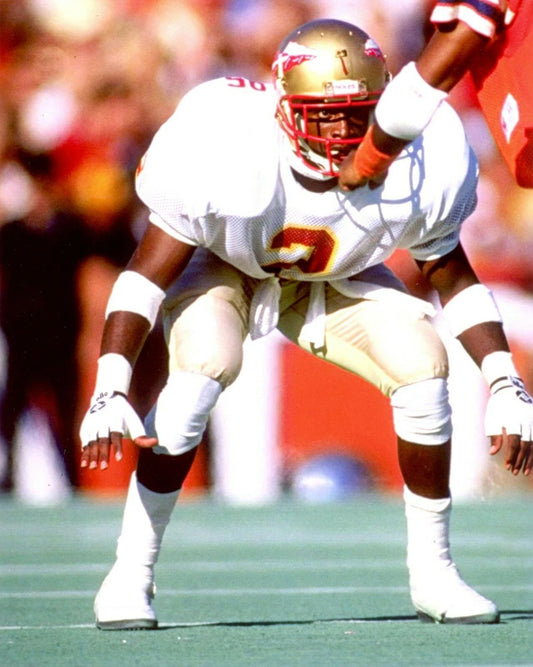 Deion Sanders Keychain Florida State Seminoles Fsu Picture Football At Line