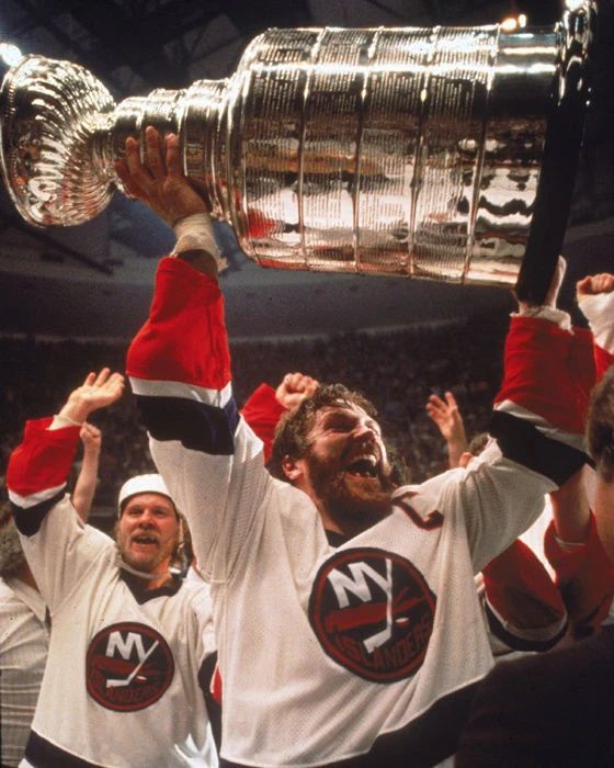 Denis Potvin With Cup Photo New York Islanders Ny Picture Nhl