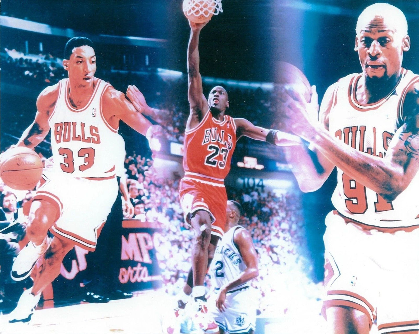 Dennis Rodman & Scottie Pippen Chicago Bulls Basketball Nba 300 PCS Jigsaw