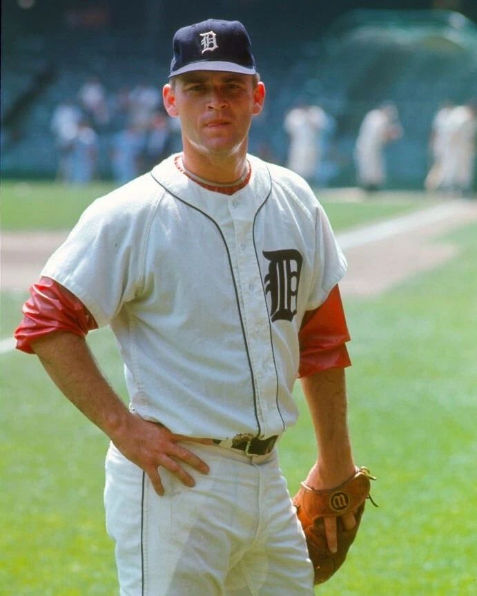 Denny Mclain Magnet Detroit Tigers Picture Baseball Mlb Posed
