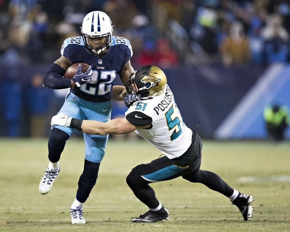 Derrick Henry Magnet Tennessee Titans Picture Nfl Football Vs Jaguars