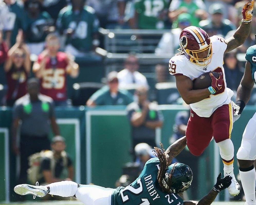 Derrius Guice Magnet Washington Redskins Picture Nfl Football Vs Eagles