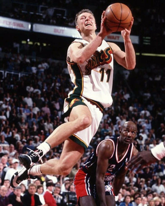 Detlef Schrempf Keychain Seattle Supersonics Sonics Basketball Nba