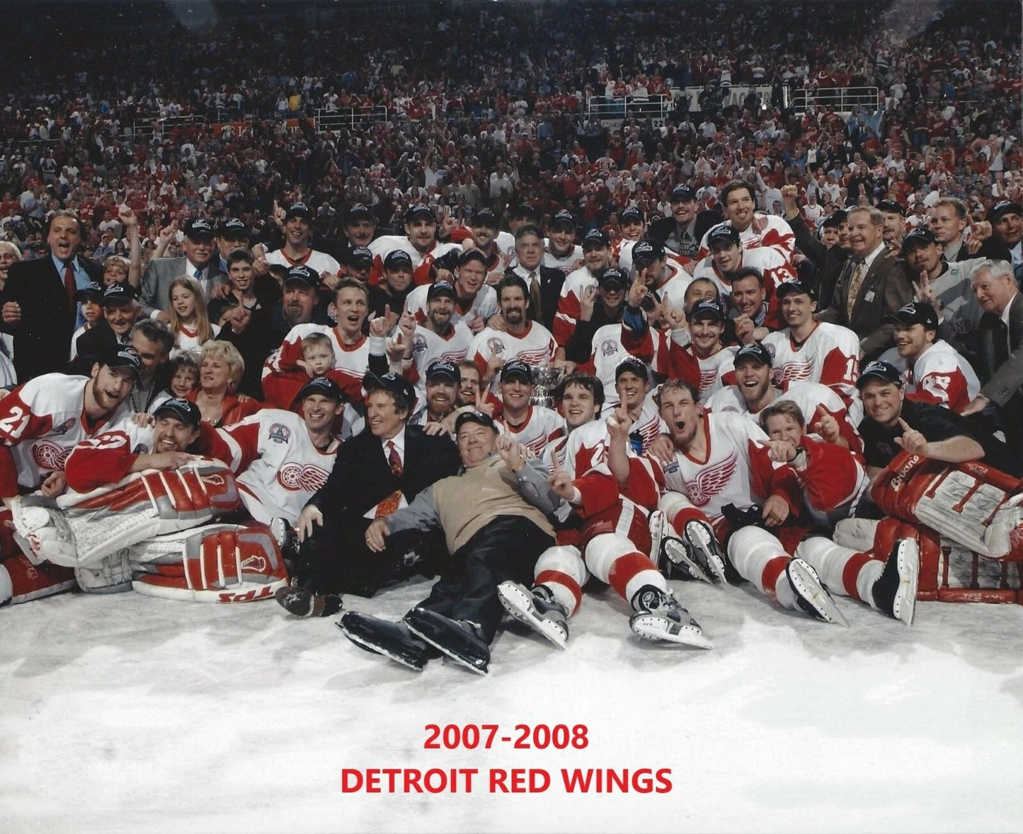 Detroit Red Wings 2007 08 Keychain Hockey Nhl Stanley Cup Champs Picture