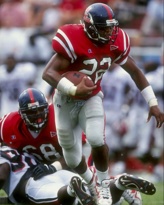Deuce Mcallister Keychain Ole Miss Rebels Football Picture Ncaa
