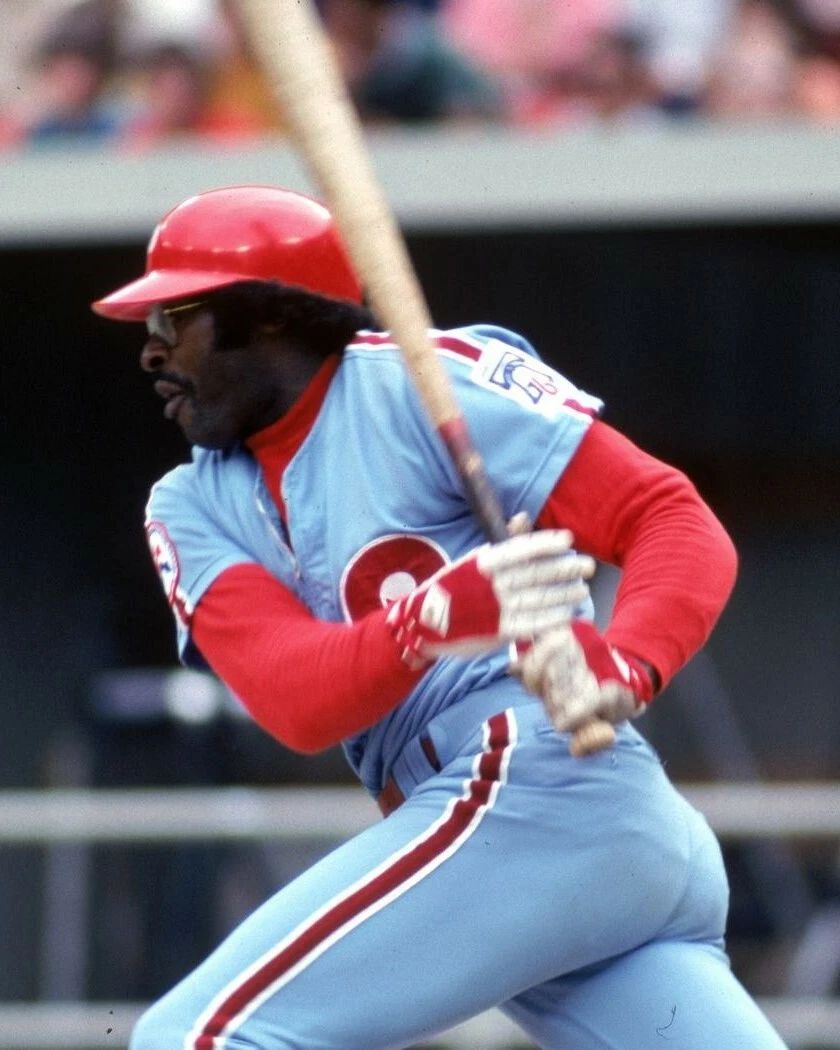 Dick Allen Magnet Philadelphia Phillies Picture Baseball Mlb At Bat