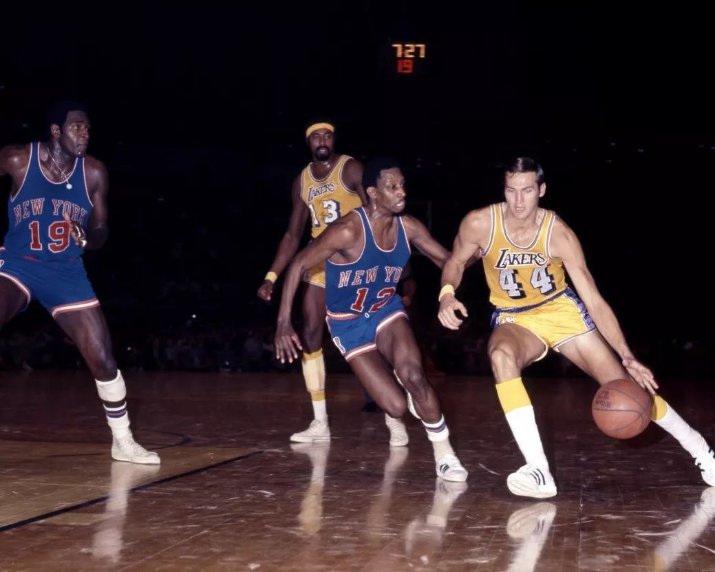 Dick Barnett Willis Reed Jerry West & Wilt Keychain Knicks Lakers Basketball