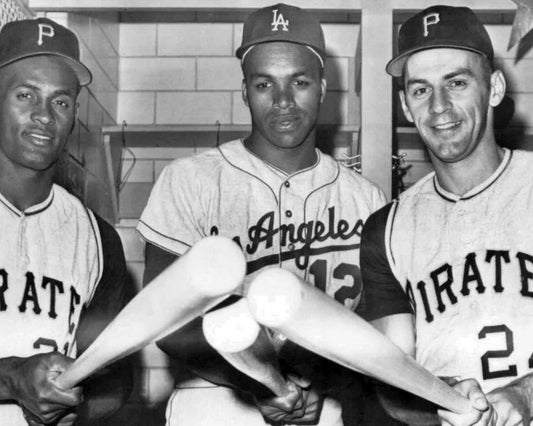 Dick Groat Tommy Davis & Clemente Photo Dodgers Pirates Picture Baseball