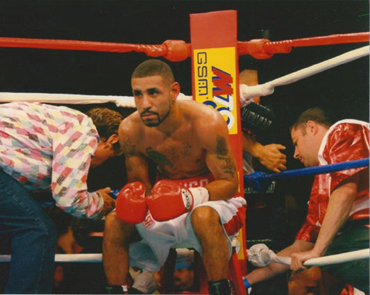 Diego Chico Corrales Magnet Boxing Picture On Stool