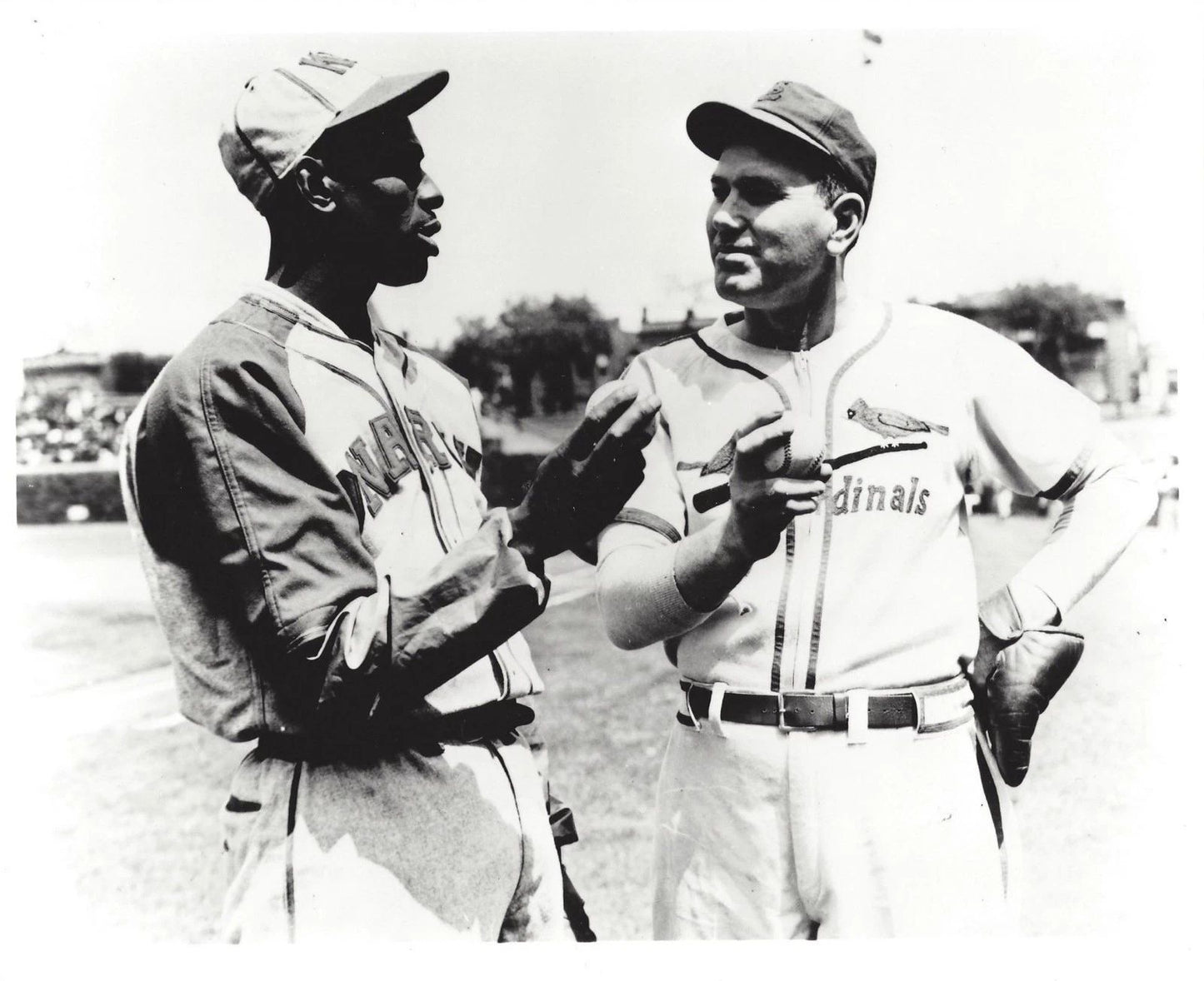 Dizzy Dean & Satchel Paige Magnet St. Louis Cardinals Baseball Picture