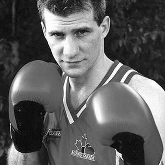 Domenic Filane Magnet Boxing Picture Olympics Canada