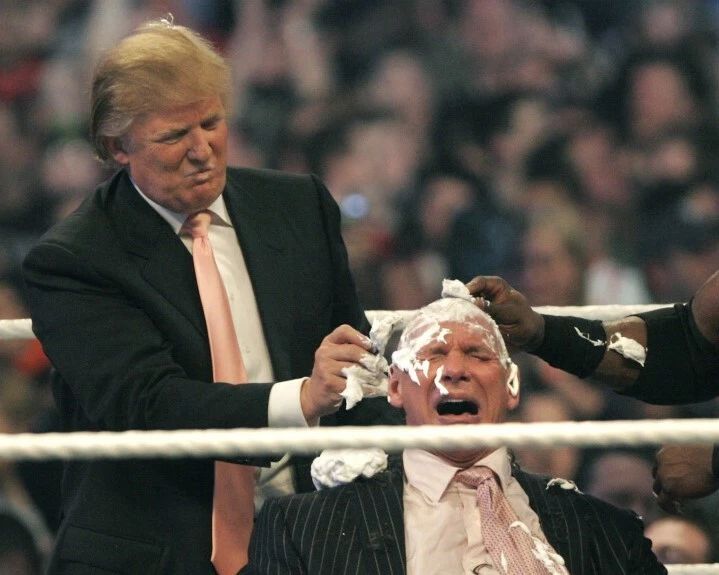 Donald Trump & Vince Mcmahon Photo Wrestling Picture