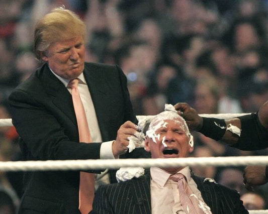 Donald Trump & Vince Mcmahon Magnet Wrestling Picture