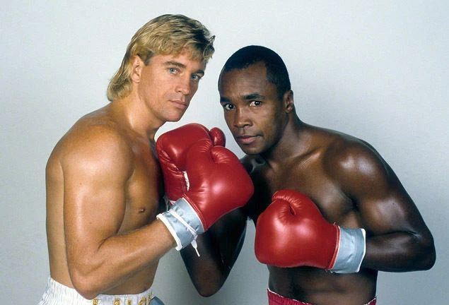 Donny Lalonde Vs Sugar Ray Leonard Magnet Boxing Picture
