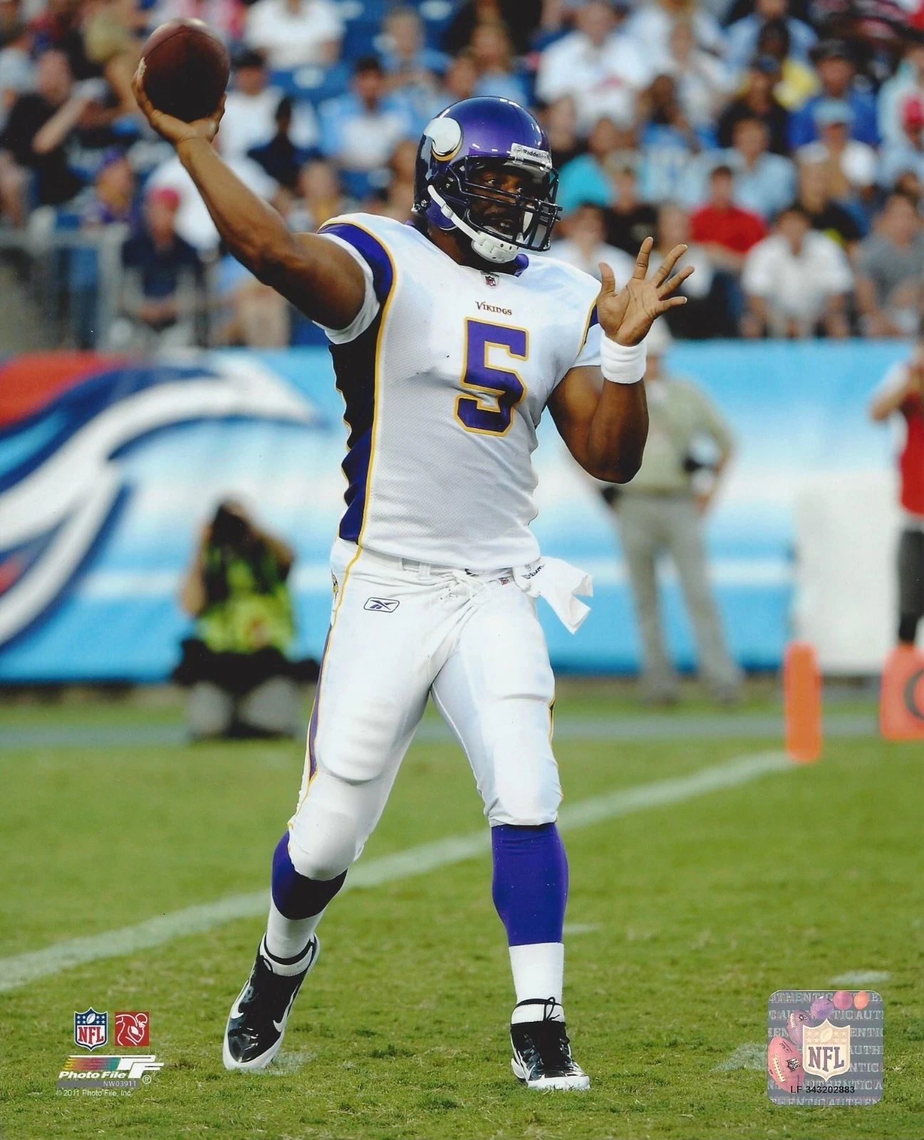 Donovan Mcnabb Photo Minnesota Vikings Nfl Football 300 Piece Jigsaw Puzzle