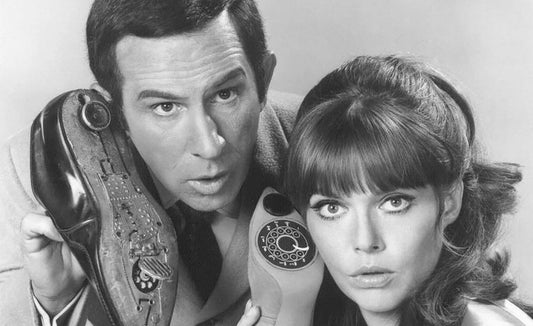 Don Adams & Barbara Feldon Get Smart Classic Tv Show Publicity Magnet 5 X 7