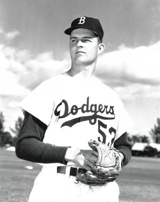 Don Drysdale Keychain Brooklyn Dodgers Baseball Close Up