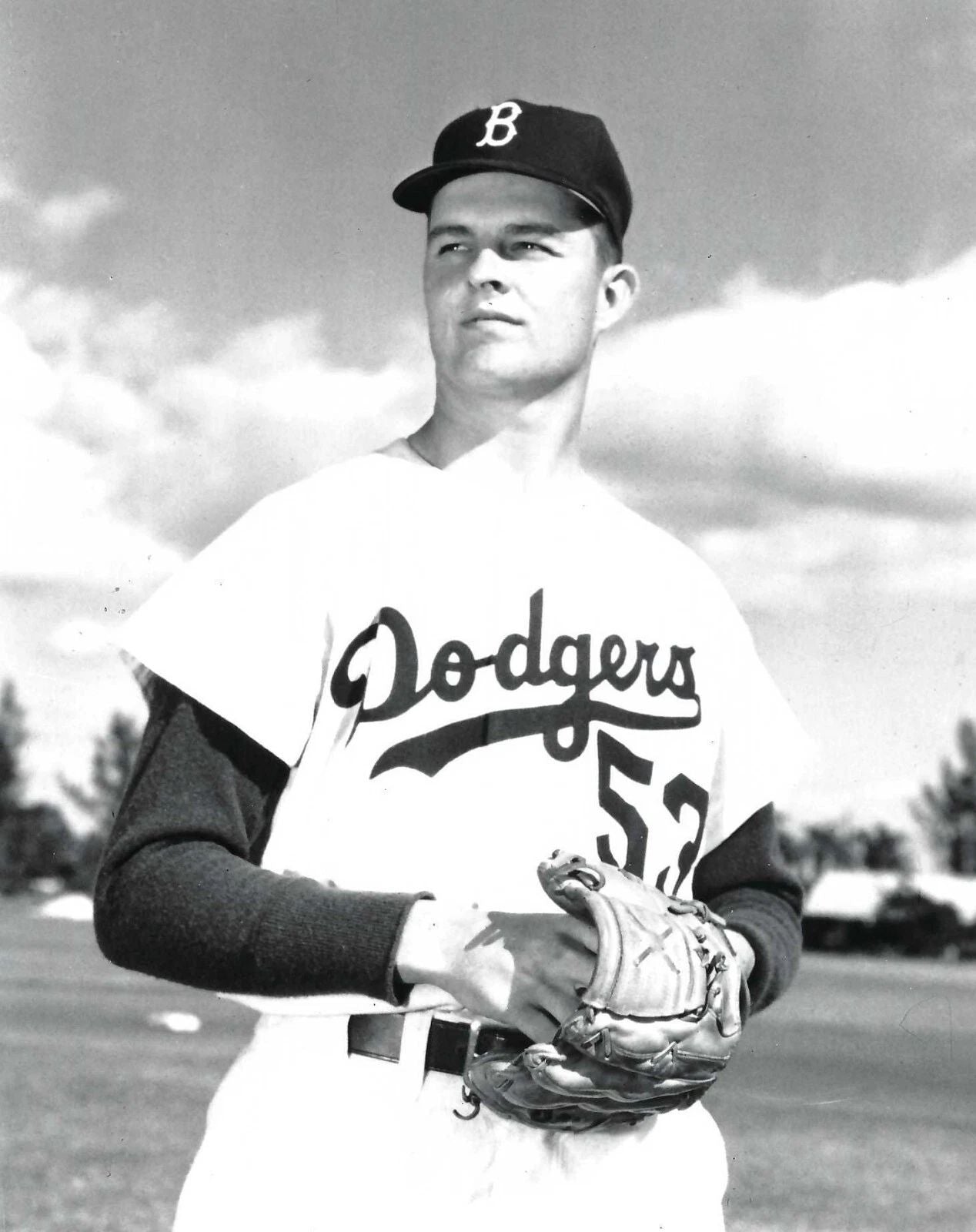 Don Drysdale Magnet Brooklyn Dodgers Baseball Close Up