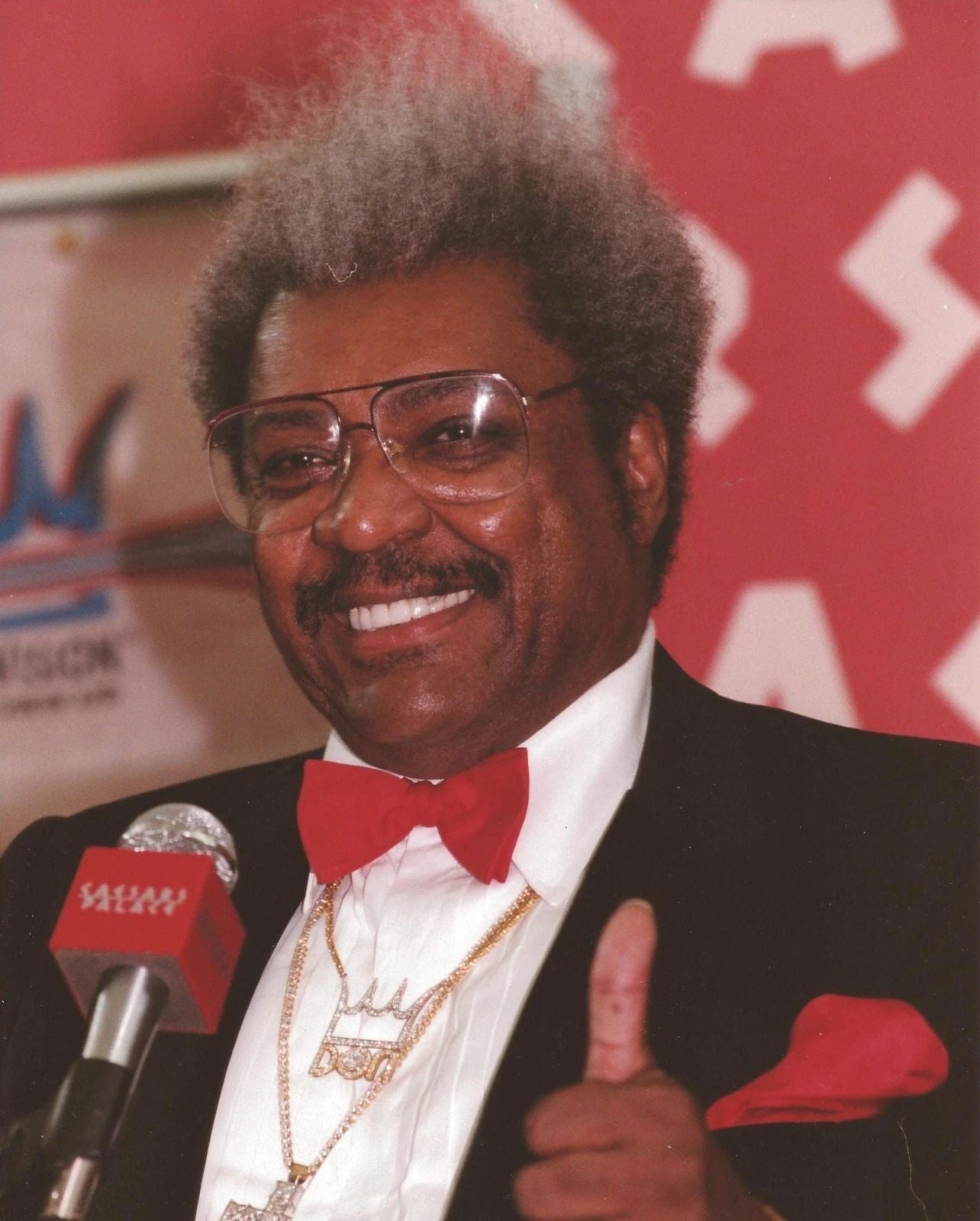 Don King Keychain Boxing Picture