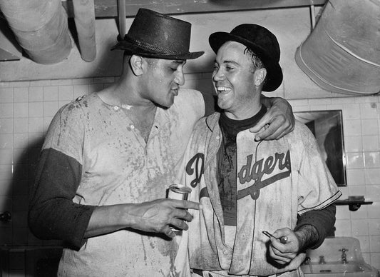 Don Newcombe & Duke Snider Magnet Brooklyn Dodgers Baseball Picture Mlb