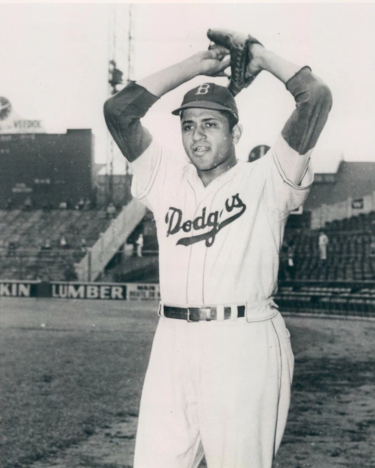 Don Newcombe Keychain Brooklyn Dodgers Mlb Baseball Picture