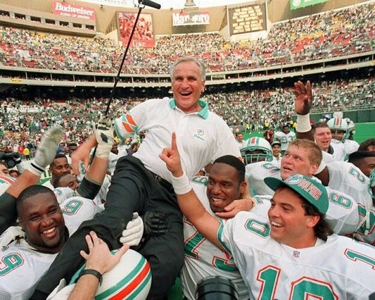 Don Shula Magnet Miami Dolphins Picture Nfl Football Celebration