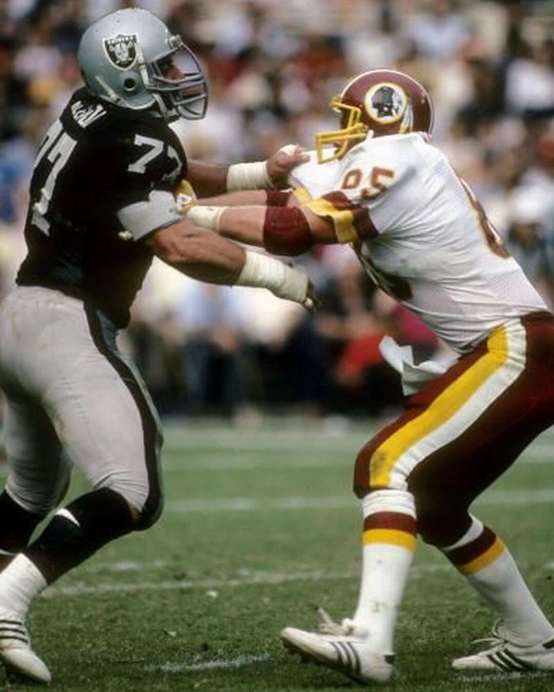 Don Warren Magnet Washington Redskins Picture Nfl Football Vs Raiders