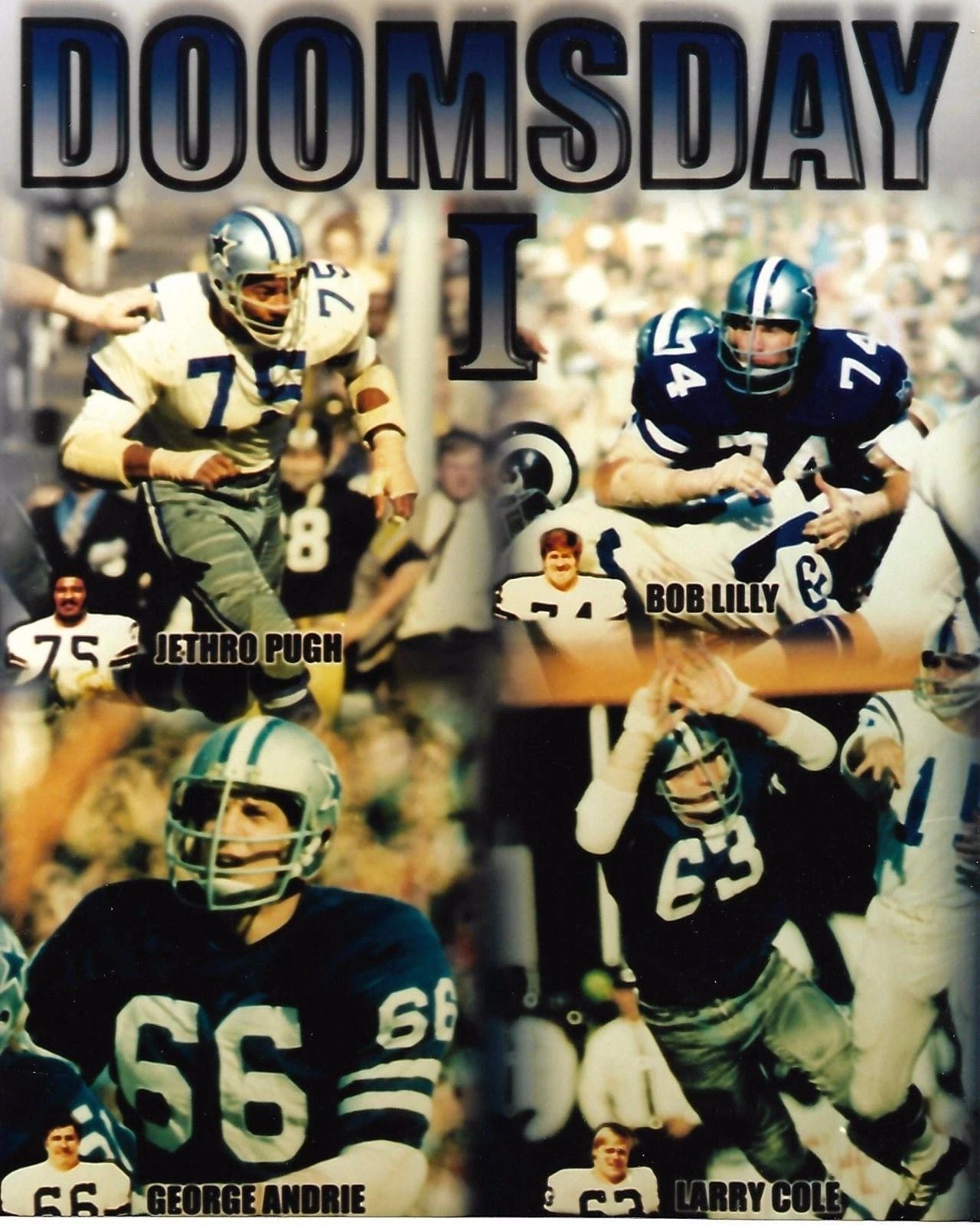 Doomsday Defense Magnet Dallas Cowboys Picture Nfl Football Bob Lilly Pugh