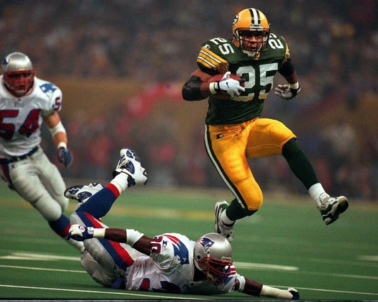 Dorsey Levens Magnet Green Bay Packers Picture Nfl Football Vs Patriots